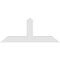Ekena Millwork Portland Architectural Grade PVC Gable Bracket, 60"W x 25"H x 6"D x 6"F, 10/12 Pitch GBP060X25X0606POR00 - alternate 3
